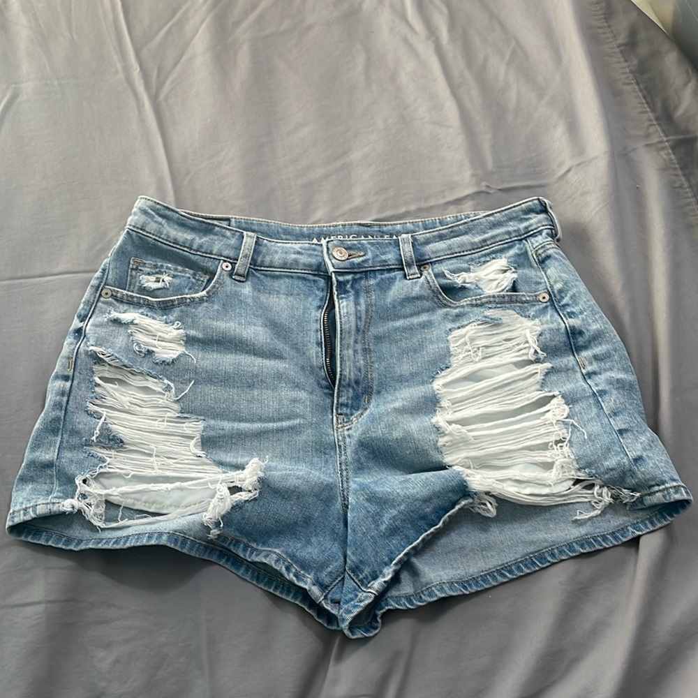 American Eagle Ripped Jean shorts